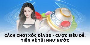 Cách chơi Xóc Đĩa 3D - Cược siêu dễ, tiền về túi như nước