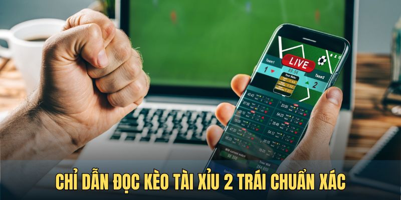 Chỉ dẫn đọc kèo tài xỉu 2 trái chuẩn xác cho hội viên RWIN